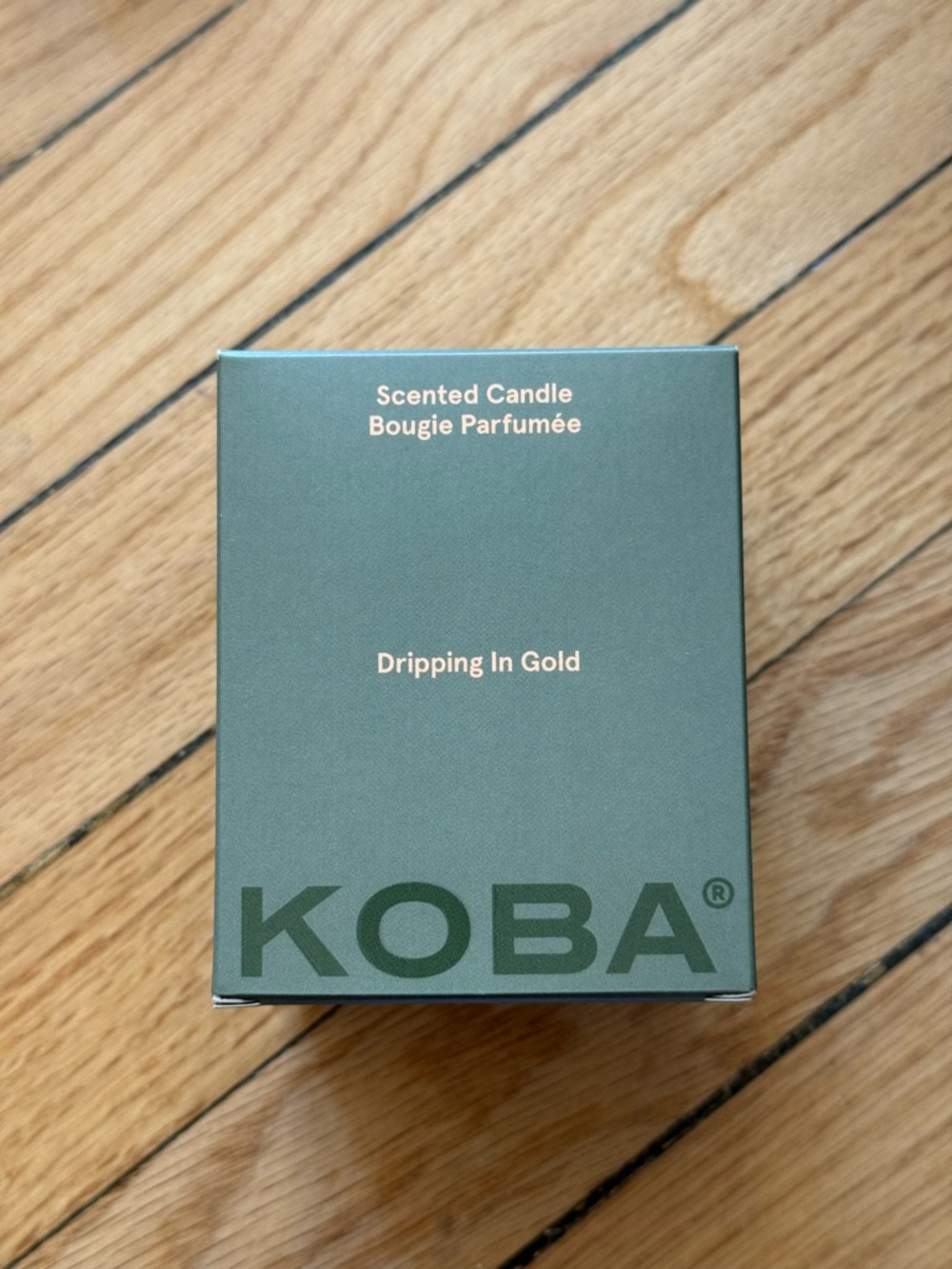 KOBA "Dripping In Gold" Scented Candle